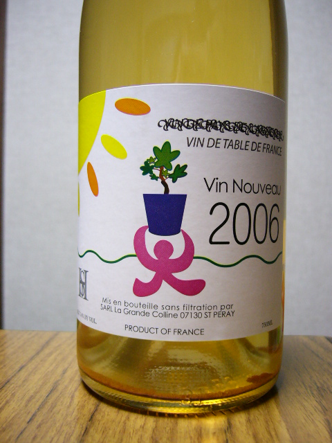 Vin Nouveau Blanc 2006 / La Grande Colline