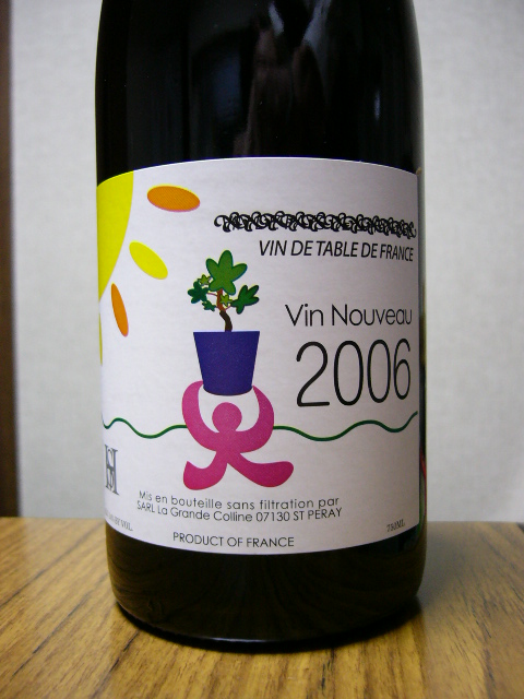 Vin Nouveau Rouge 2006 / La Grande Colline