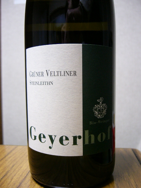 Gruner Veltliner Steinleithn 2005 / Geyerhof